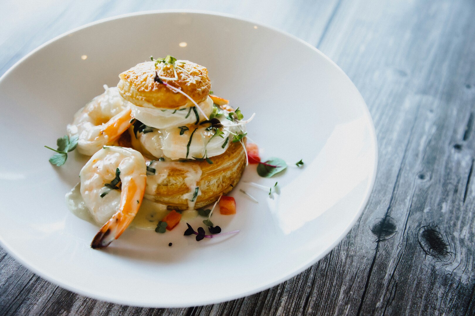 Food in a plate