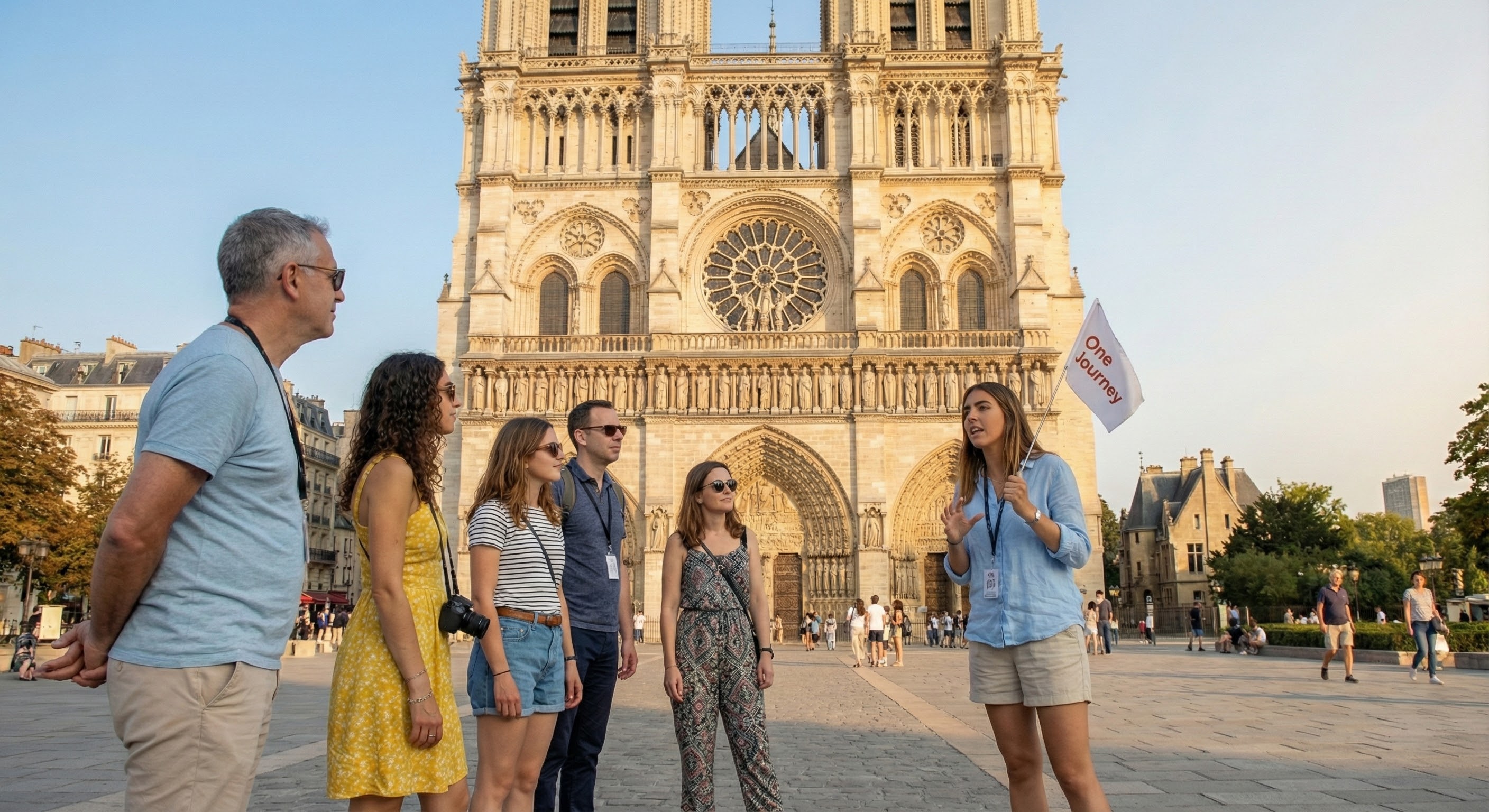 Notre-Dame Exterior-Only Tour with Free Entry