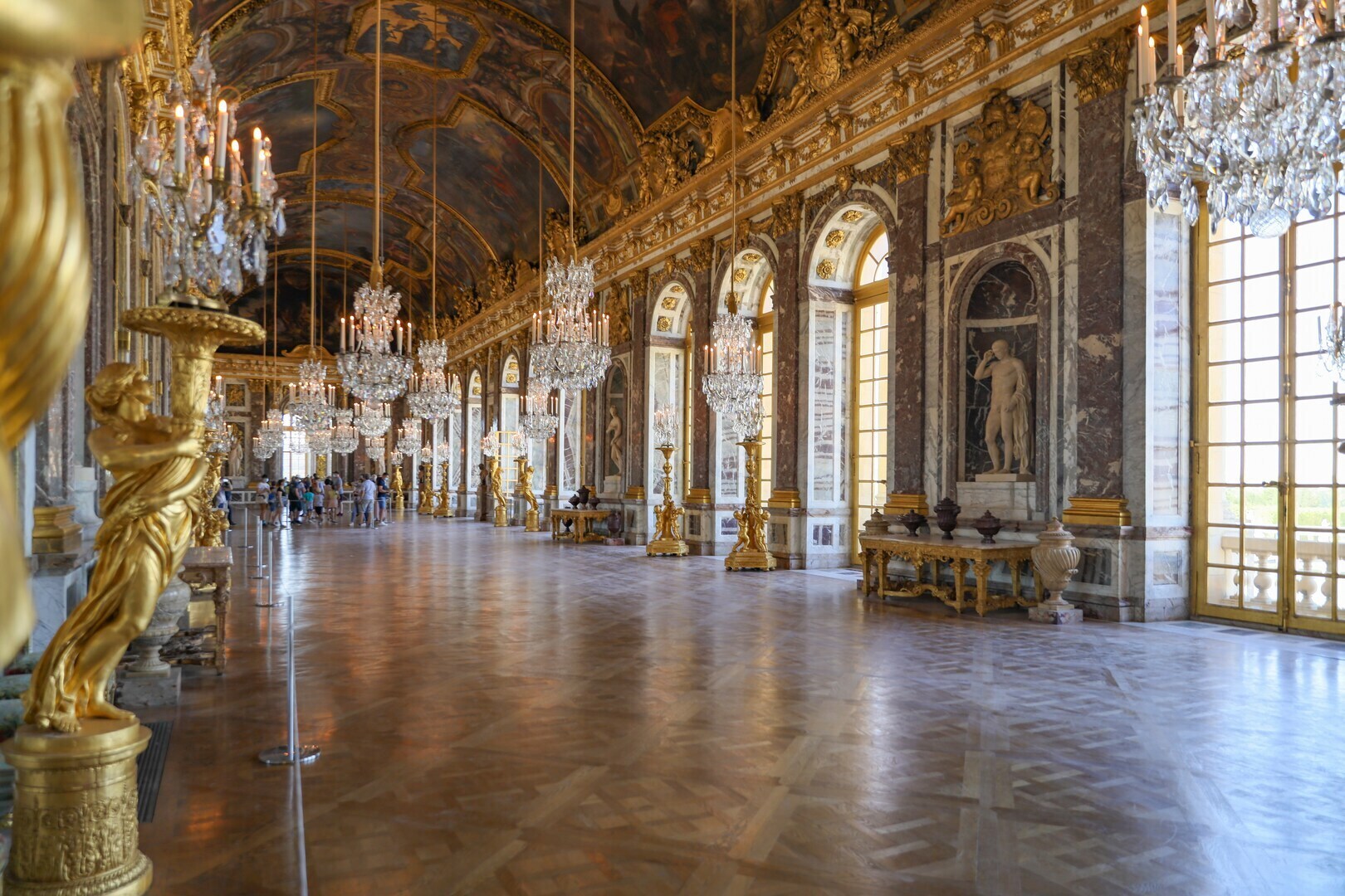 Inside of Palace of Versailles