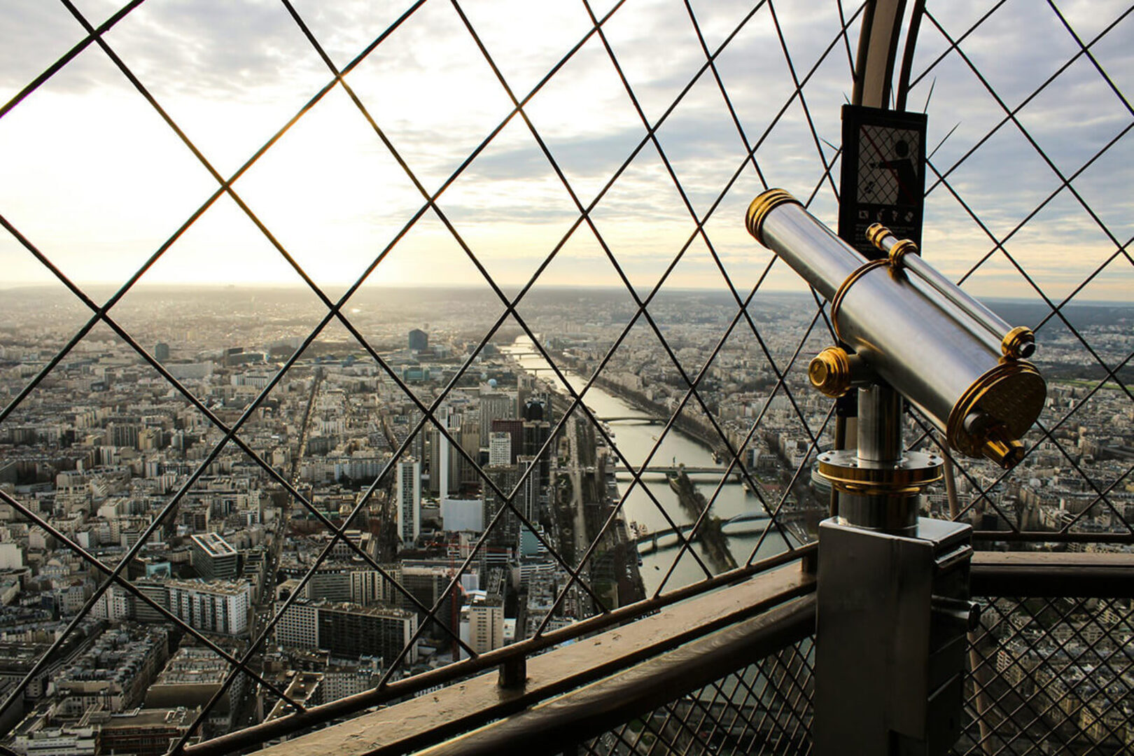 Paris View from Eiffel Tower